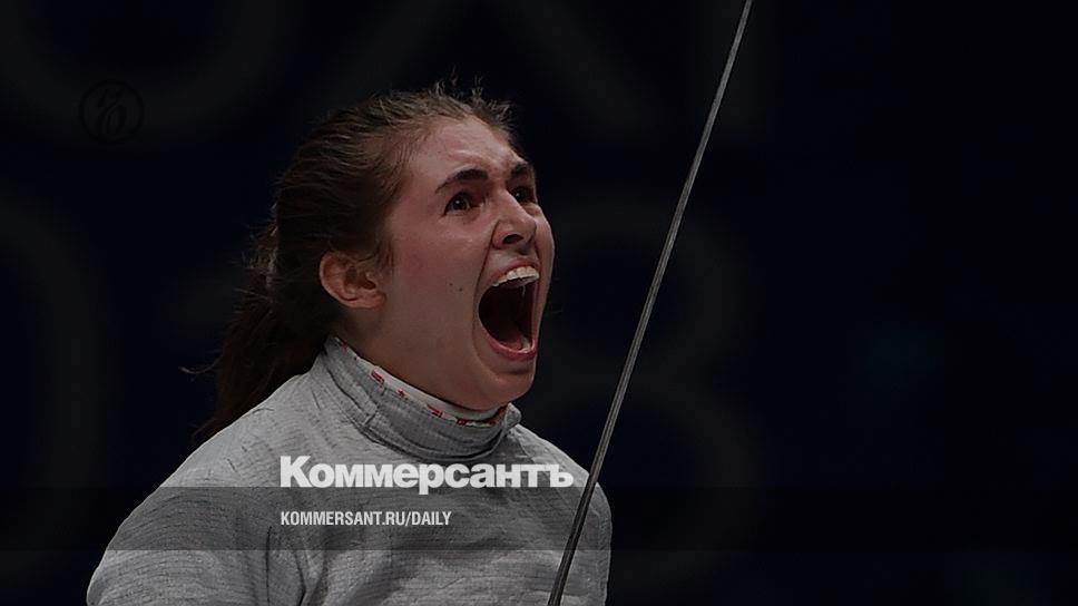 Саблистка Сесилия Берде