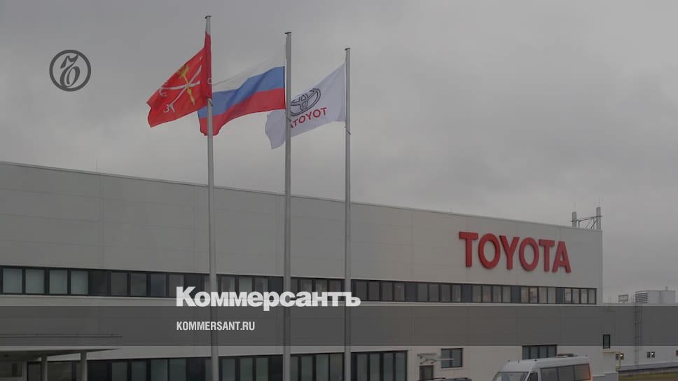 Toyota спб официальный дилер