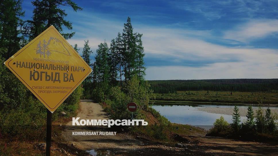 Карта нацпарка югыд ва