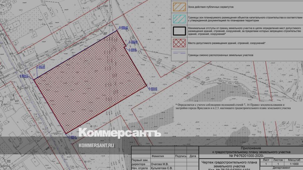 План застройки 15 микрорайона ярославль