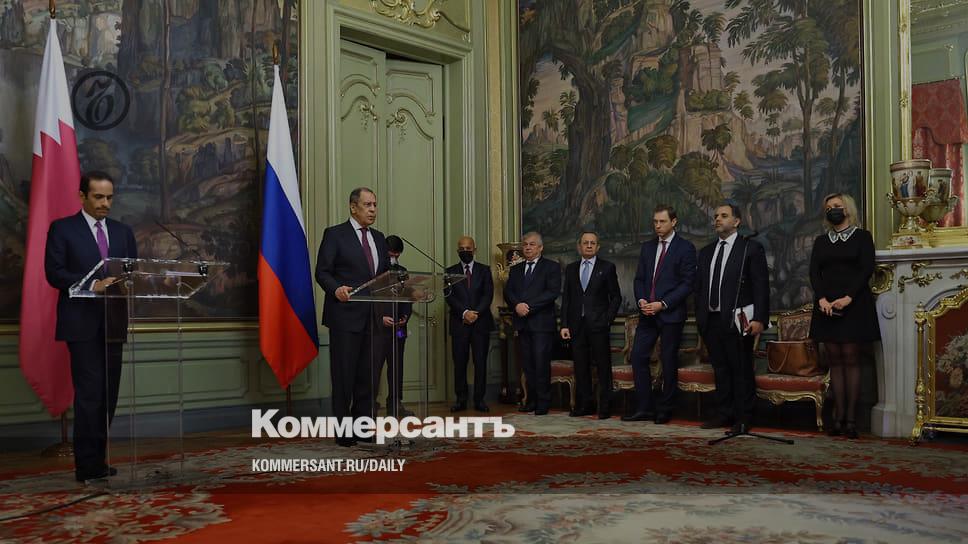 Делегация Катара посетила Москву впервые после начала пандемии