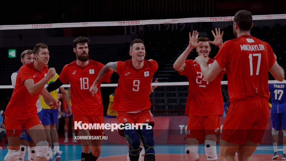 Российские волейболисты пробились через чемпионов - Vimarsana News
