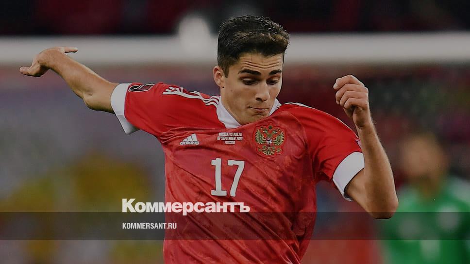 Midfielder of the Russian national team Zakharyan entered the list of