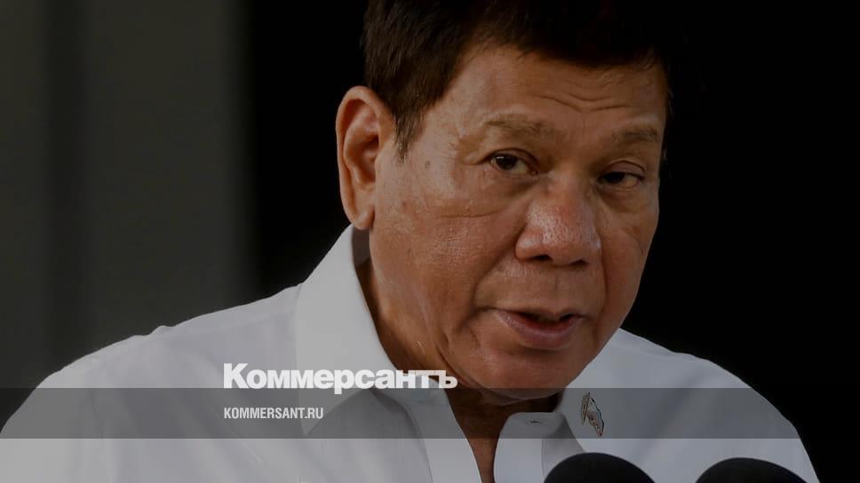 Президент Филиппин баллотируется в вице-президенты вопреки обещанию ...