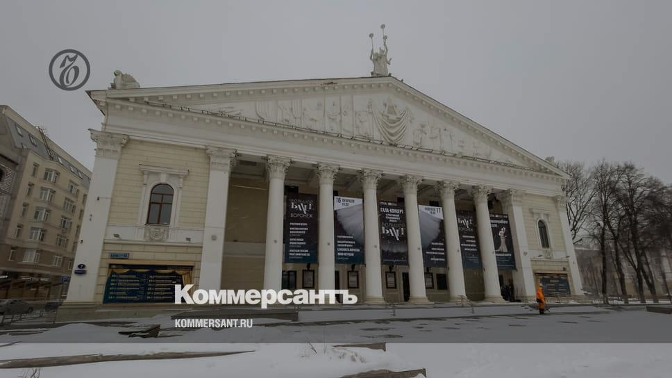 Воронежский театр оперы и балета временно закрылся из-за роста ...