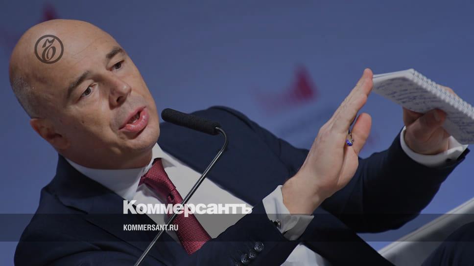 Siluanov is convinced that sanctions are destroying the international financial system