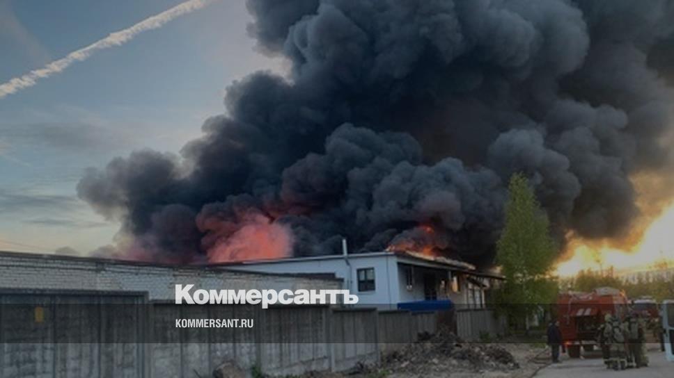 Пожар за волгой ярославль