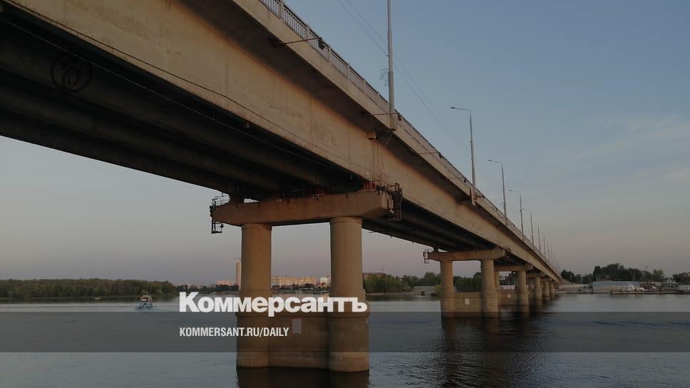 Как строили мост через волгу