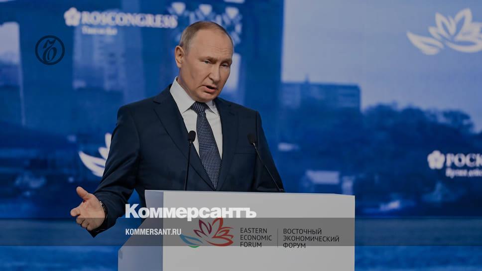 Putin: West "thrown" Russia and the poorest countries with a grain deal