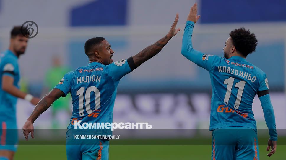 Zenit retained invincibility - Newspaper Kommersant No. 182 (7383) dated 10/03/2022