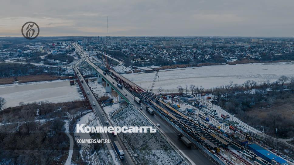 В Каменске-Шахтинском началась надвижка моста через Северский Донец на трассе М-4 «Дон» – Коммерсантъ Ростов-на-Дону