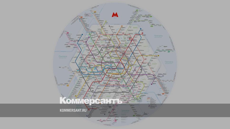 Схема метро 2030 год