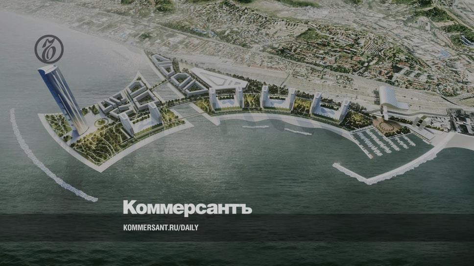 Насыпной остров в сочи проект