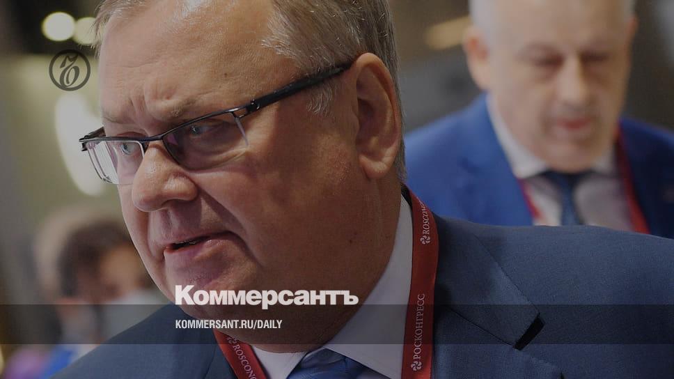 ВТБ подтверждает инфраструктурное участие – Коммерсантъ Санкт-Петербург