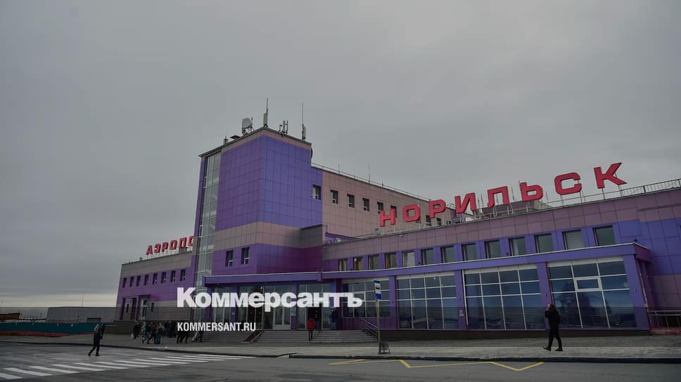 Аэропорт норильск карта