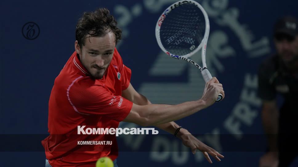 Daniil Medvedev won the third ATP tournament this season