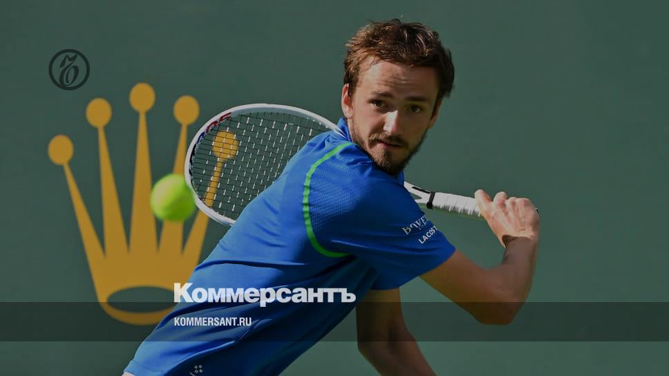 Medvedev reached the semi-finals of the ATP Masters in Indian Wells