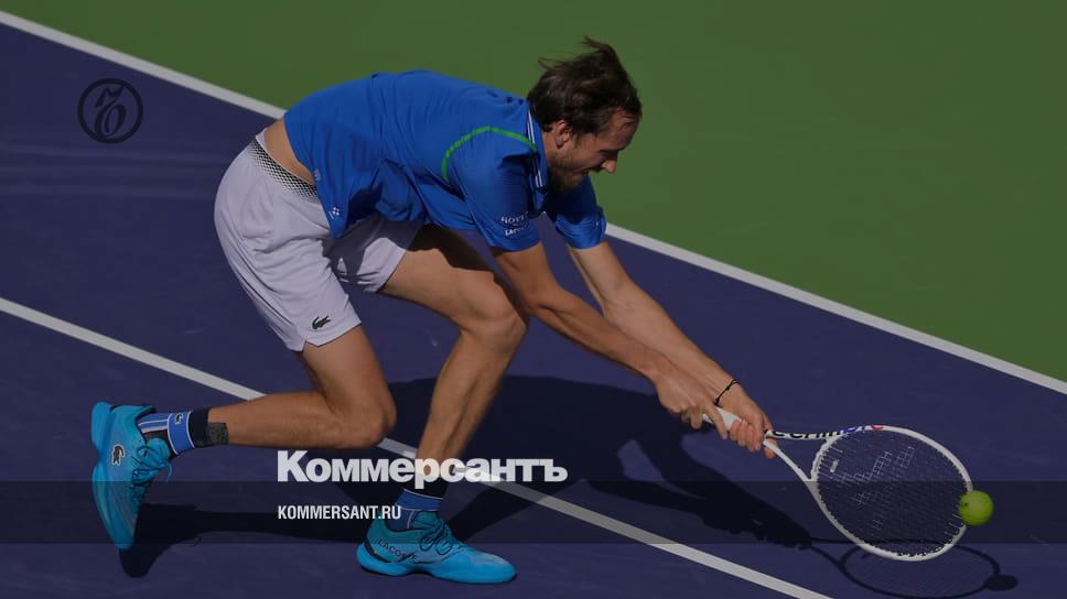 Medvedev lost to Alcaraz in the final of the ATP Masters tournament in Indian Wells