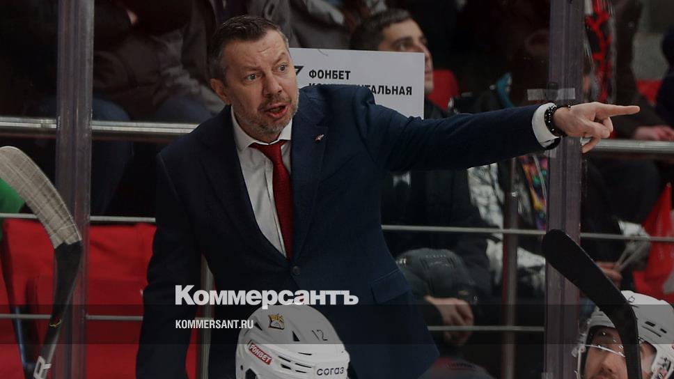 Главный тренер «Металлурга» Илья Воробьев покидает пост – Коммерсантъ ...