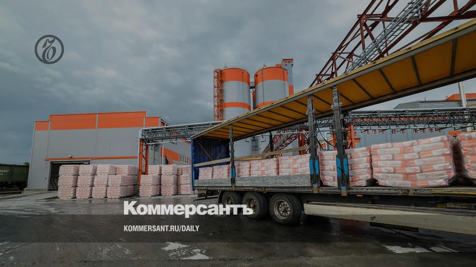 Cement seized on the roads - Newspaper Kommersant No. 65 (7510) dated 04/14/2023