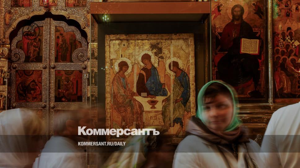 “Trinity” is prescribed peace // Andrey Rublev’s icon was recognized as non-transportable, but will be transported