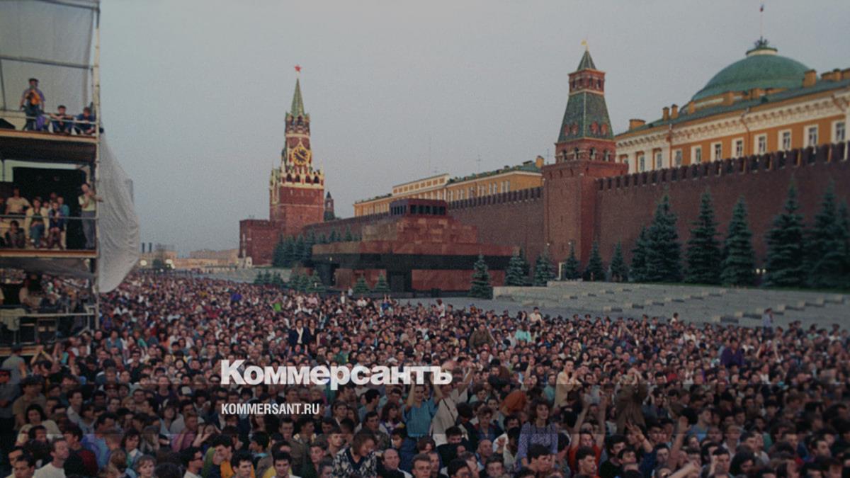 В машине на красной площади