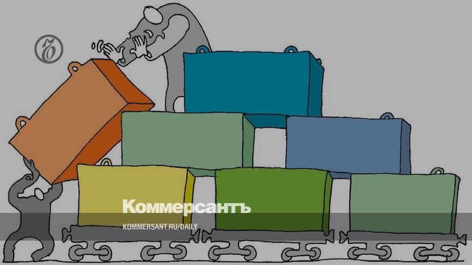 Containers went under everything - Kommersant