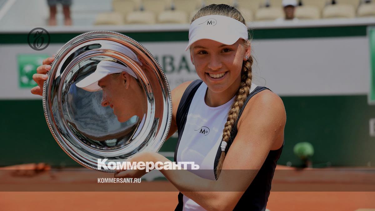 Russian Korneeva won the junior Roland Garros – Kommersant