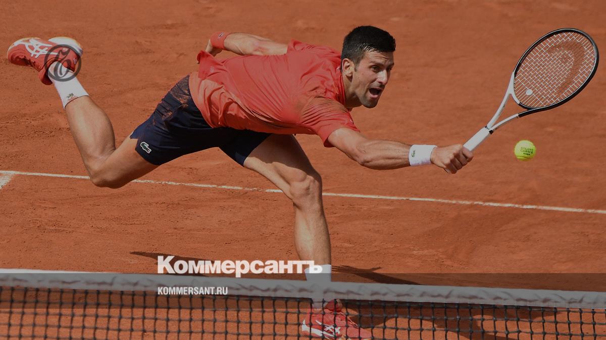 Djokovic wins Roland Garros - Kommersant