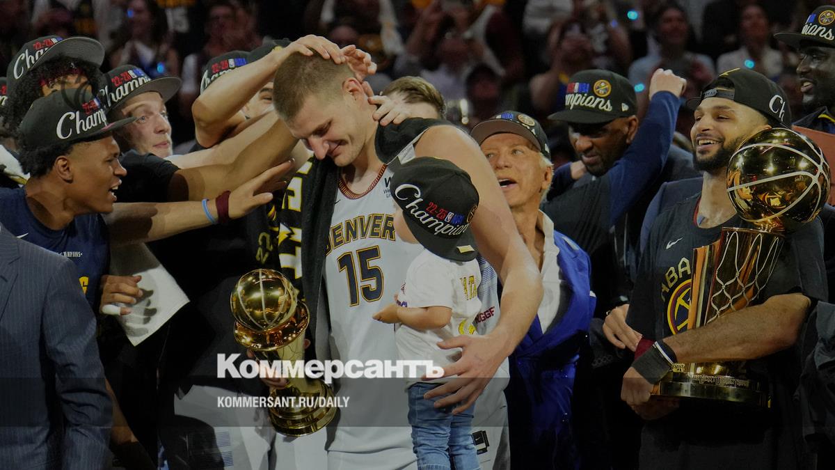 Denver Nuggets win NBA championship for the first time in history