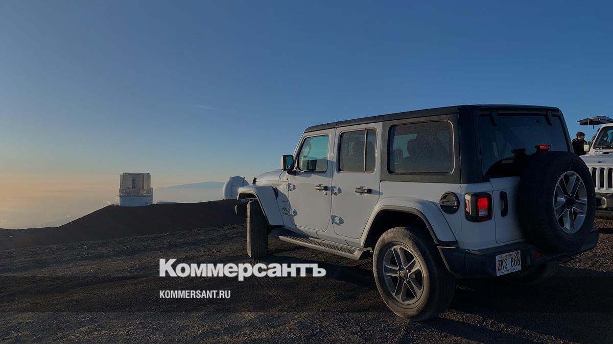 Jeep Wrangler пляжный