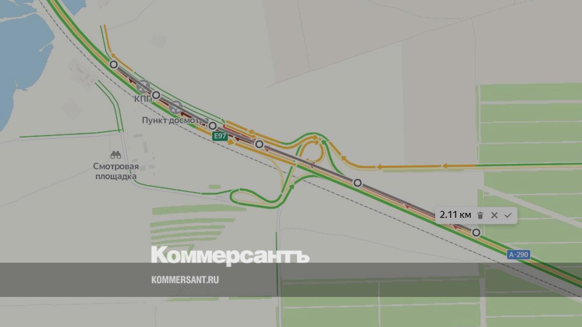 Новая дорога на крымский мост с краснодара карта