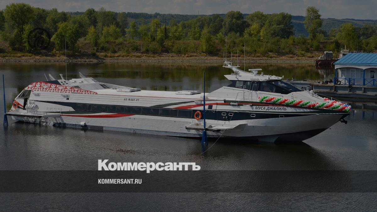 Между Казанью и Свияжском начал курсировать «Метеор-2020» – Коммерсантъ  Казань