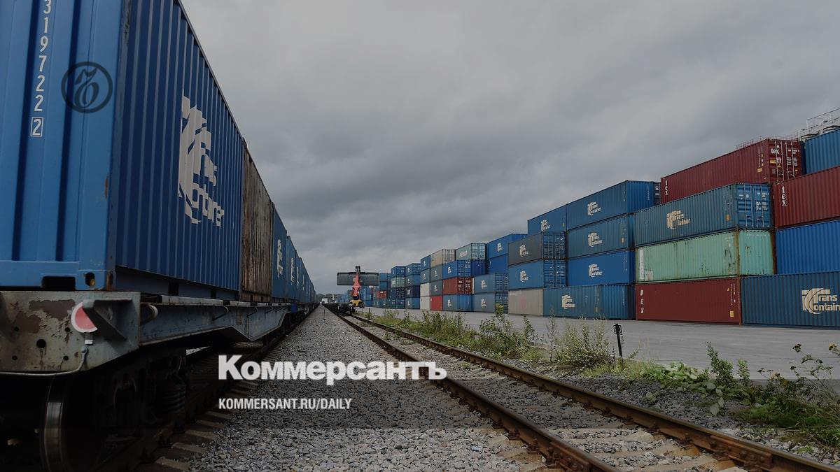 The negative rate on the supply of containers from the central regions of the Russian Federation to China is growing