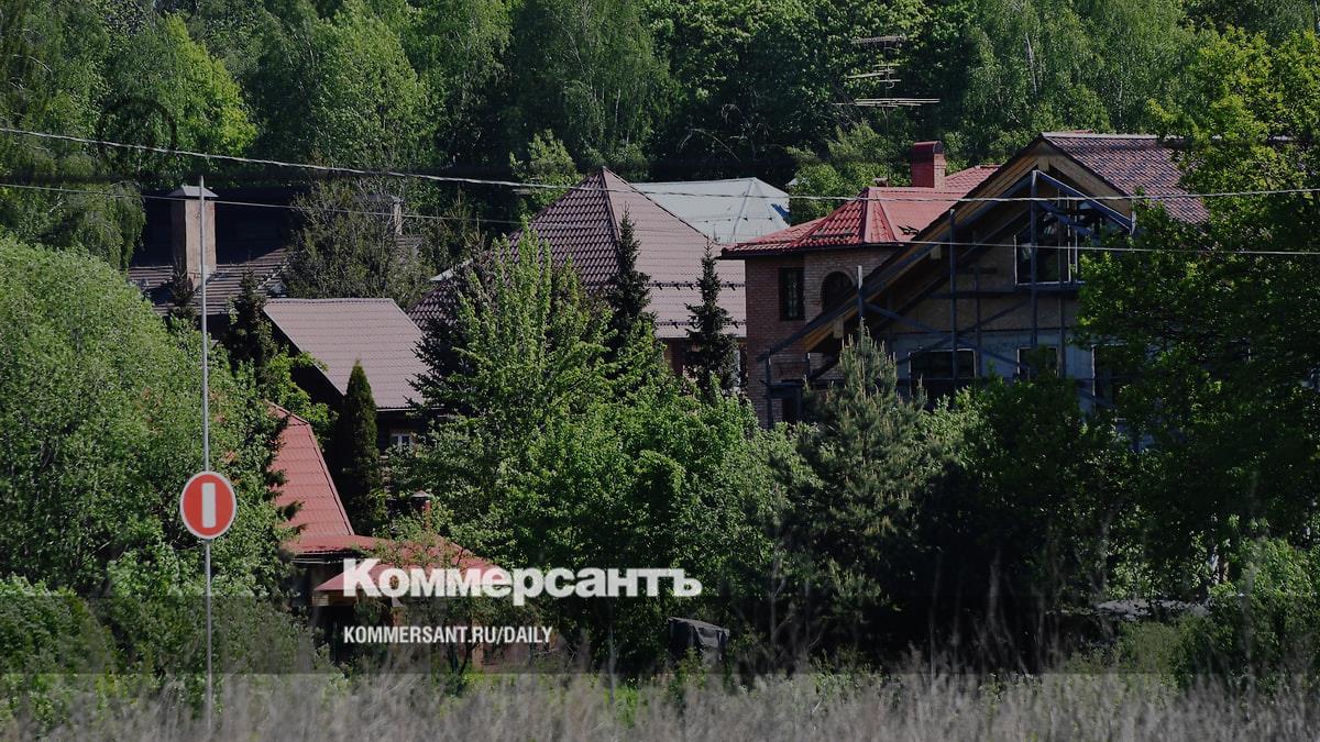 Demand for suburban real estate in the Moscow region fell by 4.4% in the summer
