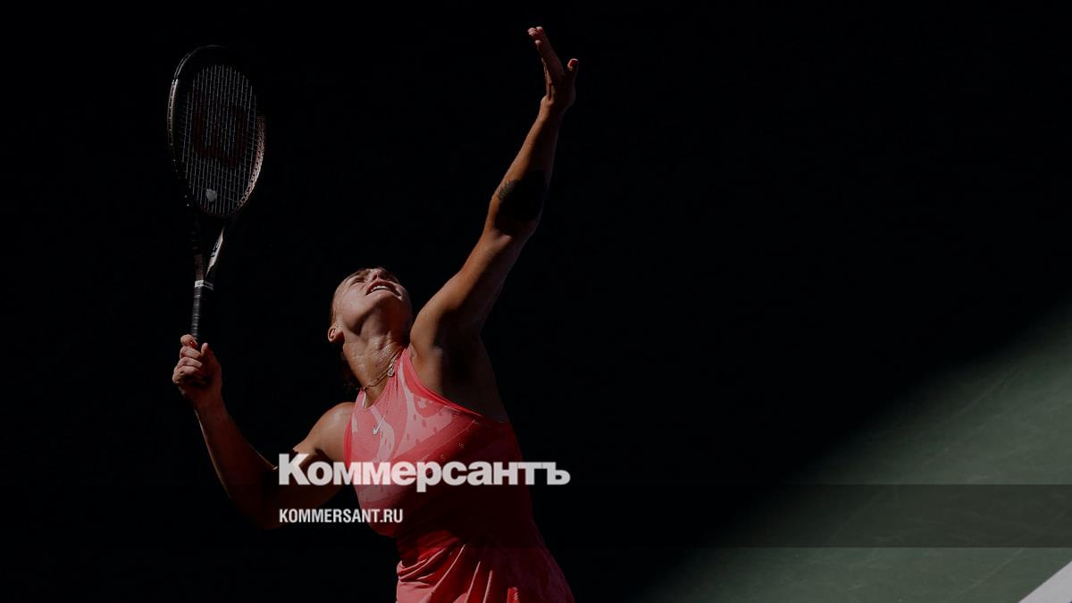 Arina Sobolenko will become the first racket of the world according to the results of the US Open - Kommersant