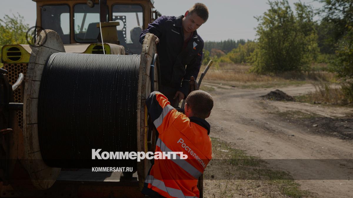 Большая стройка: скоростной интернет от «Ростелекома» пришел в 16  нижегородских поселков – Коммерсантъ Нижний Новгород