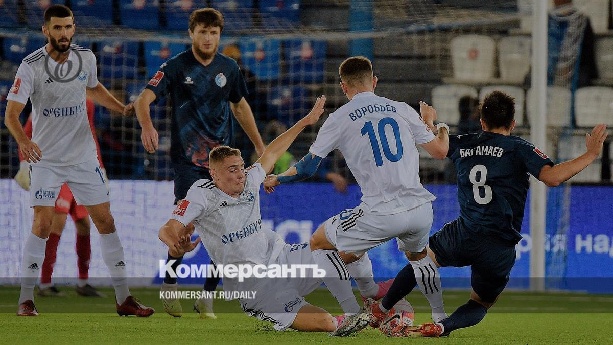 “Orenburg” played a draw with Voronezh “Fakel” in the group stage match of the Russian Cup