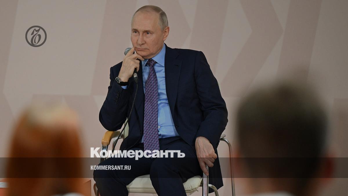 Putin arrived in Veliky Novgorod, where he will hold a meeting of the State Council - Kommersant