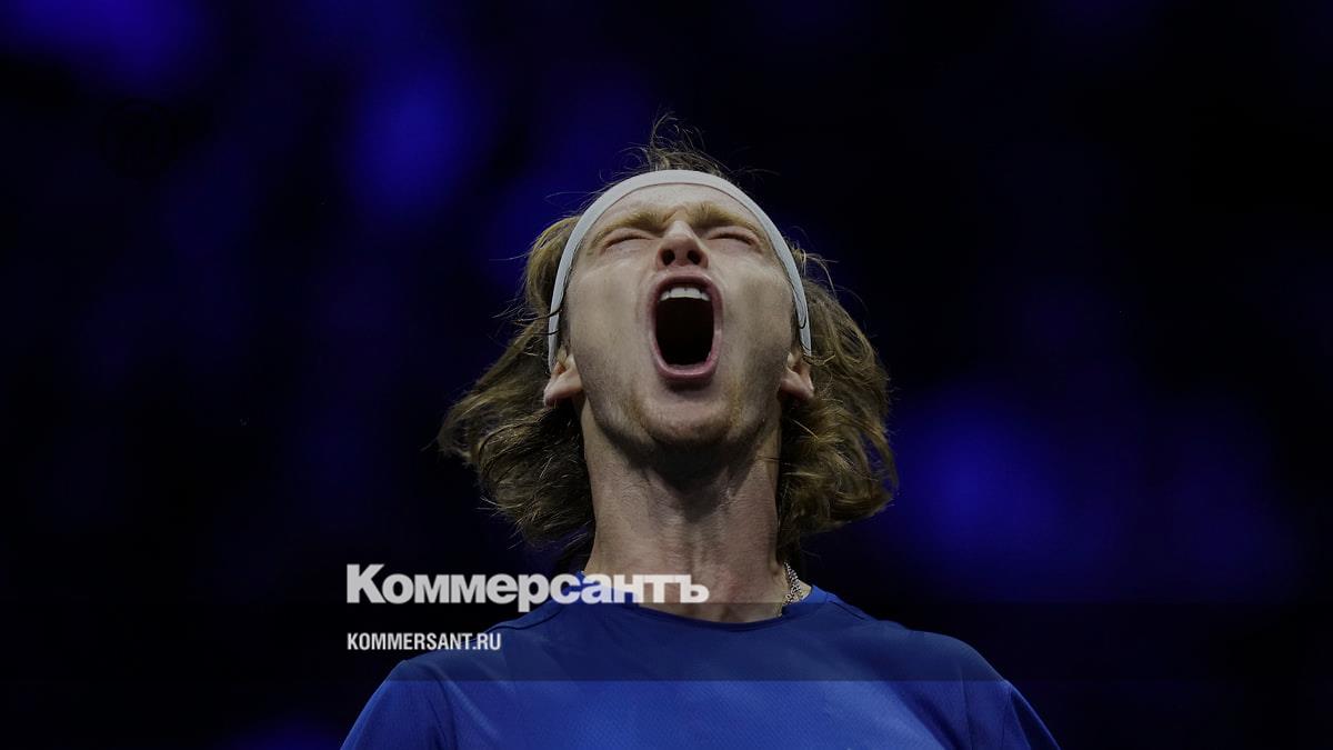Russian tennis player Rublev lost to Fritz in the Laver Cup match - Kommersant