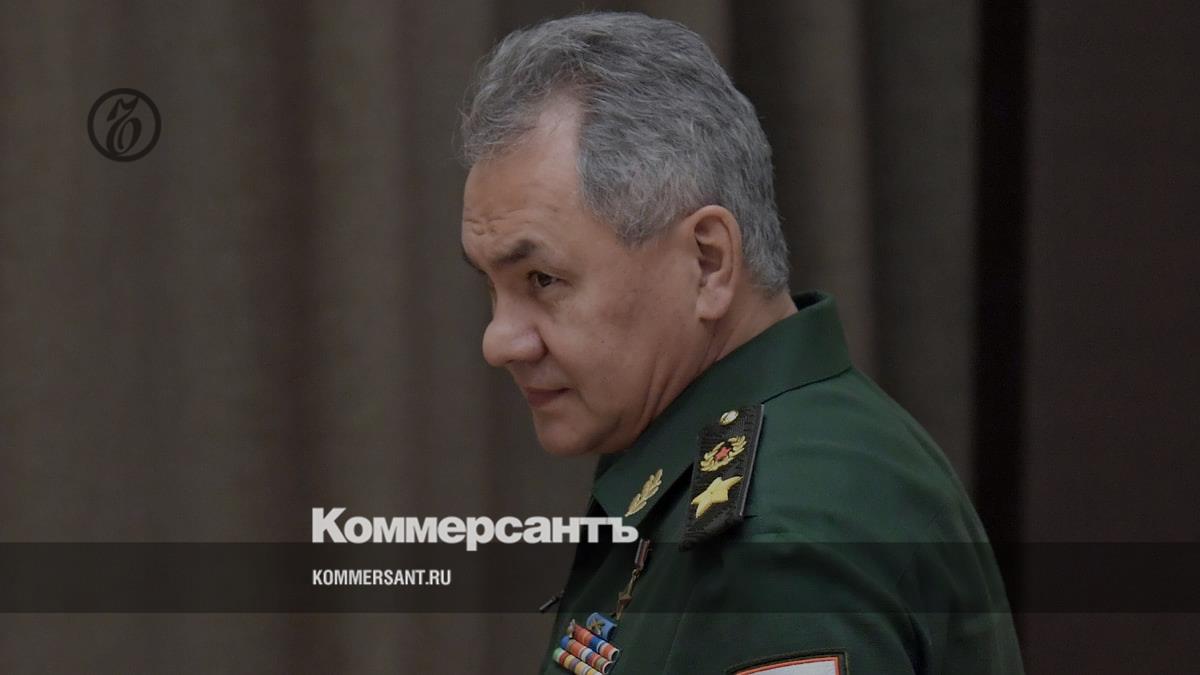 Shoigu reported to Putin about the battles for the village of Urozhainoye - Kommersant