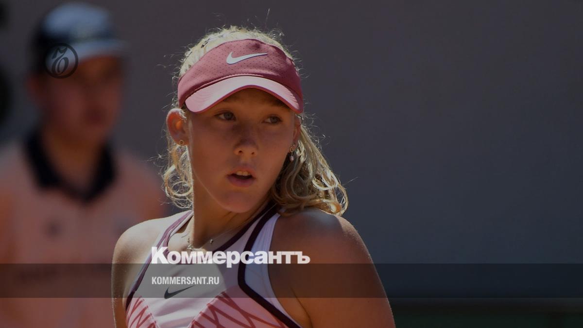 Russian Andreeva reached the second round of the WTA tournament in Beijing – Kommersant