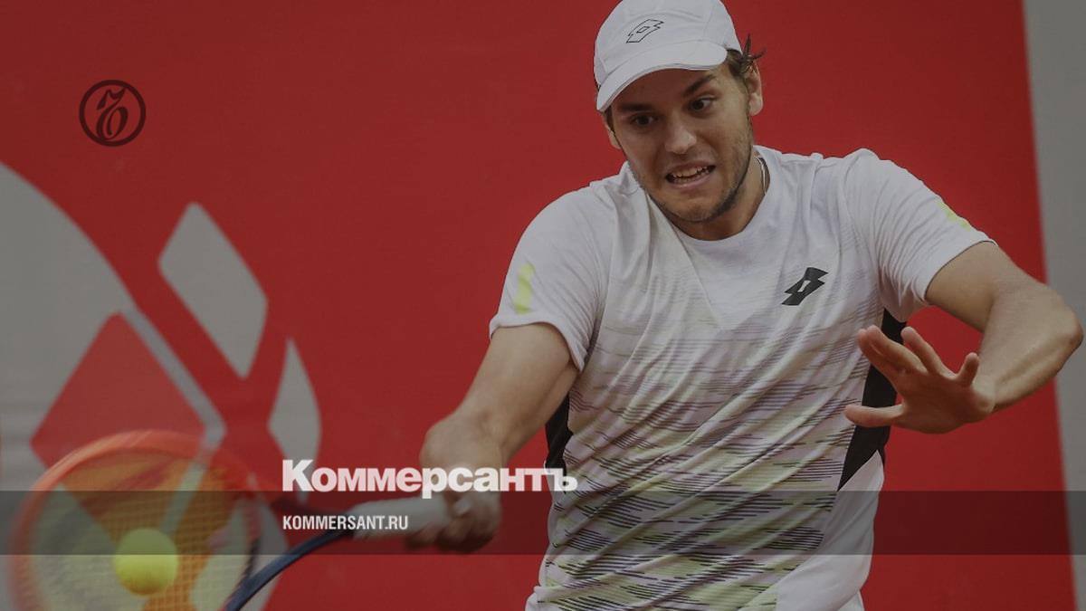 Tennis player Pavel Kotov reached the semi-finals of the ATP tournament in Stockholm