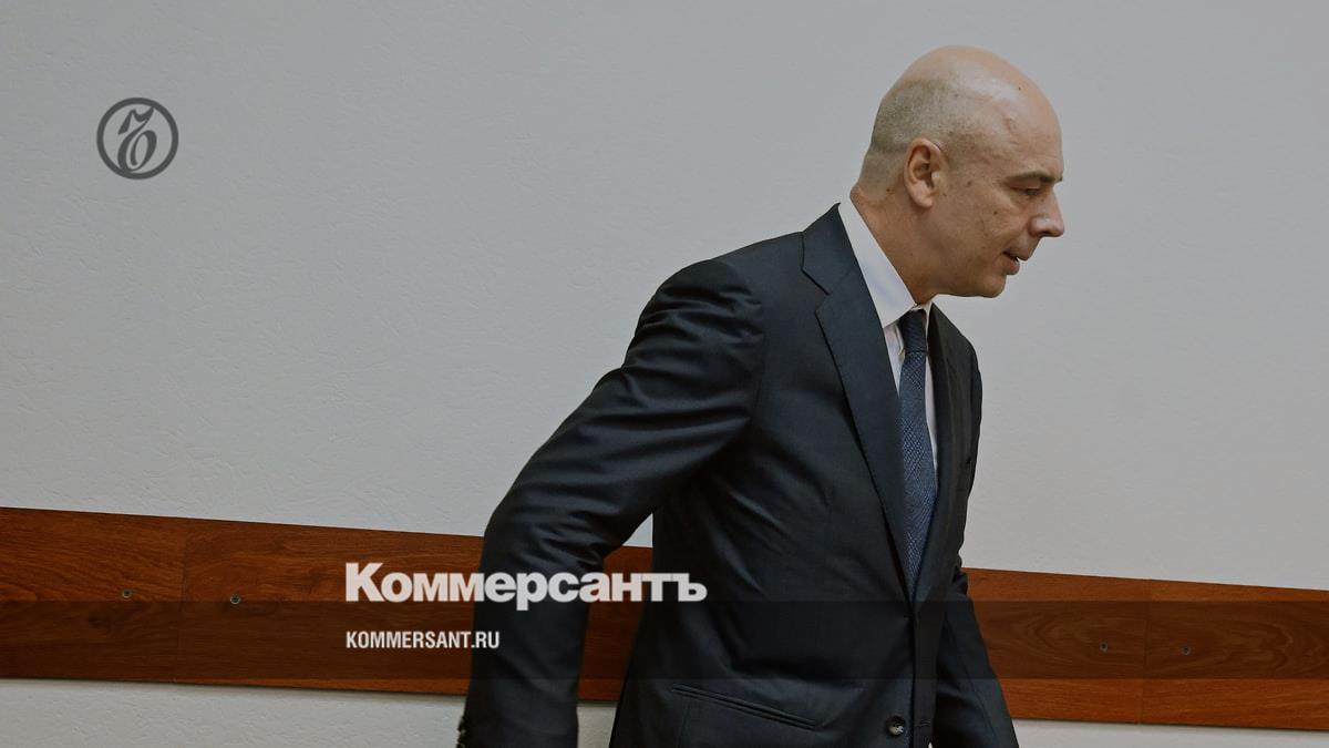 Siluanov said there was no risk of a sharp depreciation - Kommersant