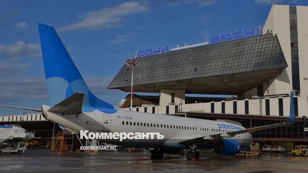 Лоукостер «Победа» выполнил первый международный рейс из Сочи в Гюмри ...