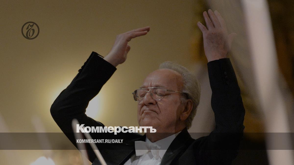 The artistic director of the St. Petersburg Philharmonic, Yuri Temirkanov, has died.  Obituary