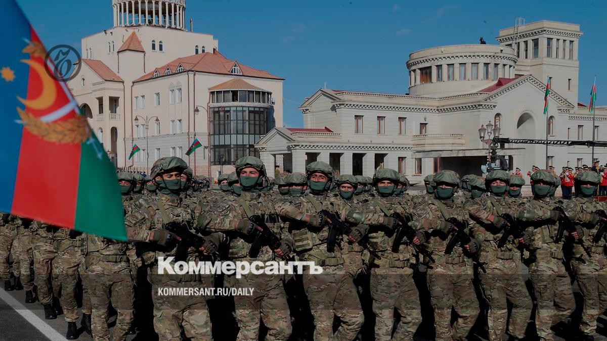 В Ханкенди (Степанакерт) 8 ноября прошел военный парад по случаю победы  Азербайджана во второй карабахской войне