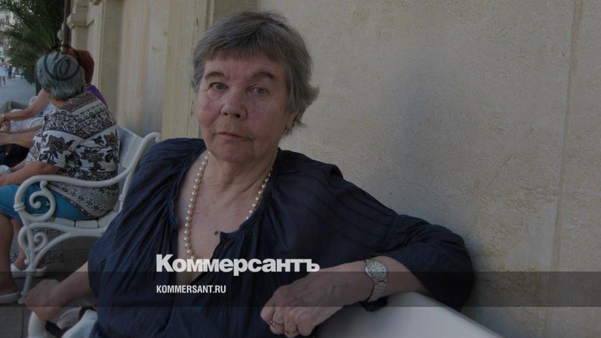 Writer and human rights activist Nina Katerli has died – Kommersant