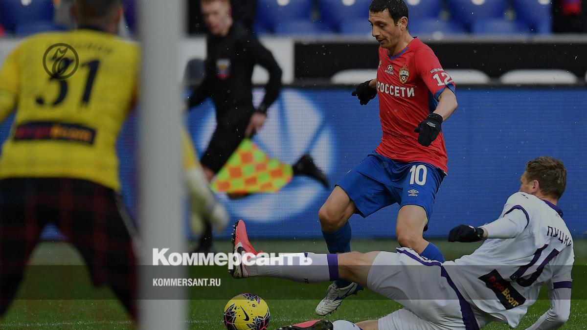 Three-time Russian football champion with CSKA Dzagoev retired