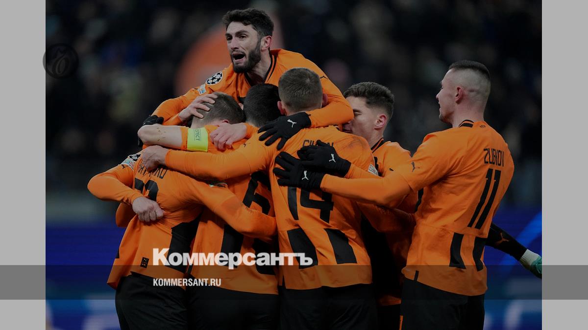 Ukrainian Shakhtar reached the spring stage of European Cups - Kommersant
